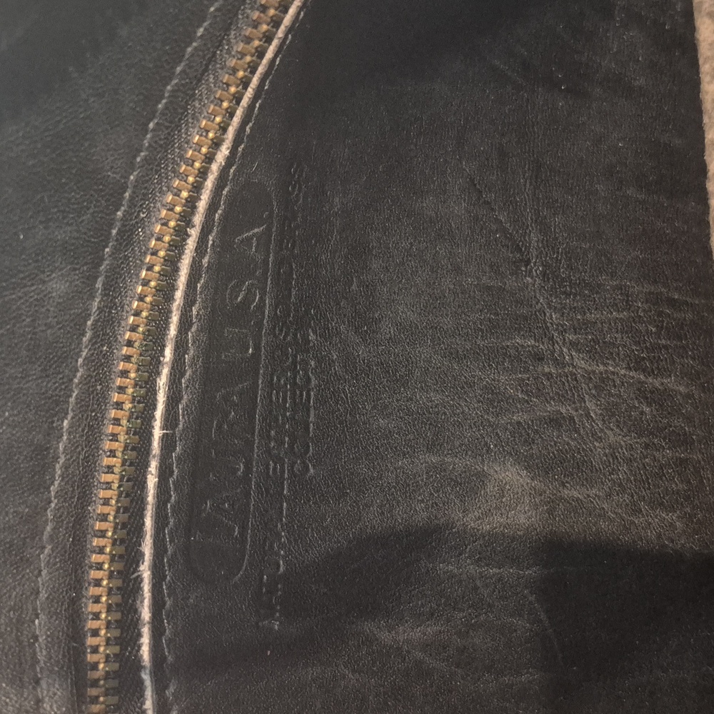 Vintage Laura Ashey Leather Black Crossbody Bag - Picture 13 of 16